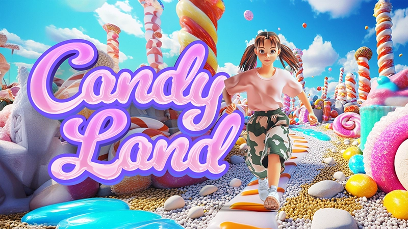 Exscape's Candy Land Maze. Play and win with Exscape