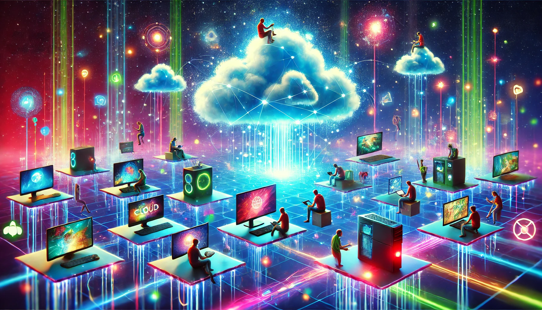 L'avenir du jeu cloud. Cette technologie révolutionnaire offre une expérience de jeu fluide sur tous les appareils, brise les barrières et unit les joueurs du monde entier.