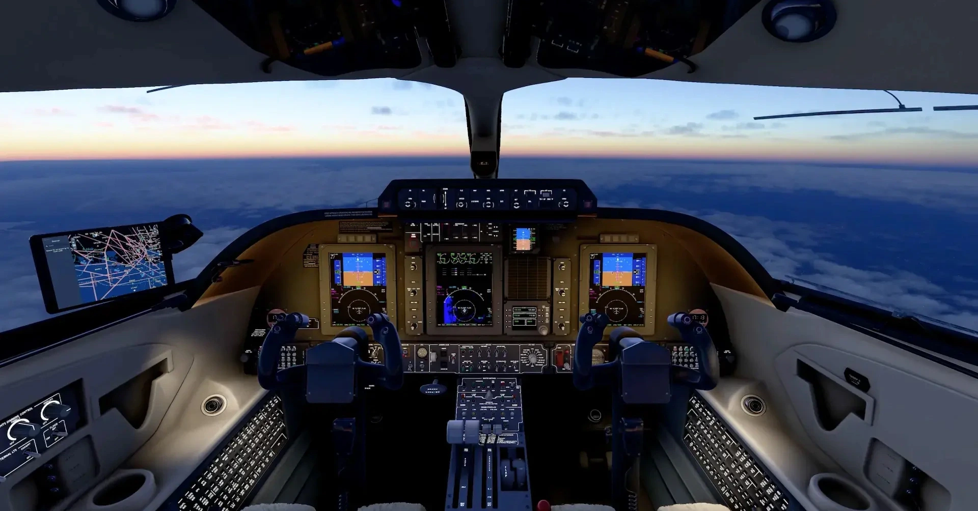 Le Piaggio P.180 Avanti de FlightFX arrive dans Microsoft Flight Simulator le 6 février 2025! Avec des visuels époustouflants et l'avionique ProLine 21.