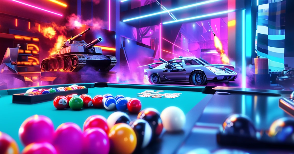 Explore Exscape’s top multiplayer games like 8 Ball Pool, Chess, Tank Arena, and Poker. Challenge friends and enjoy endless fun online!