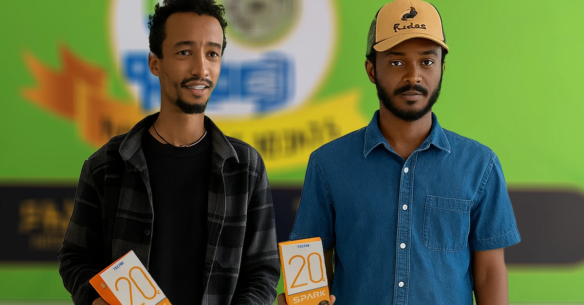 Image showing Exscape winners Surafel And Naty