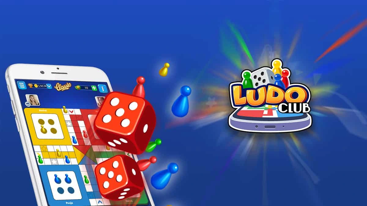 graphic banner of ludo club ludo game tunisia