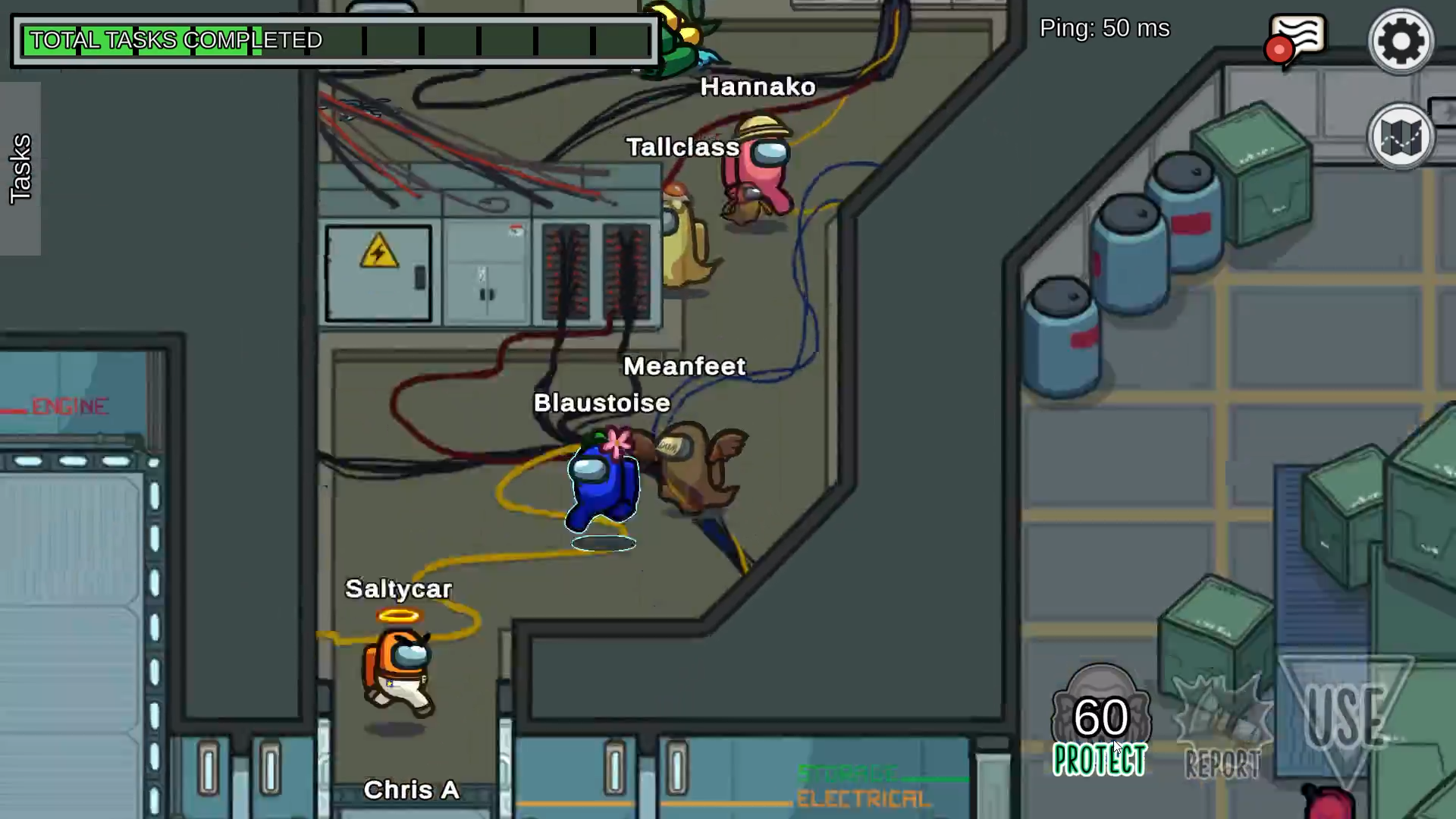 among us gameplay guardian angel