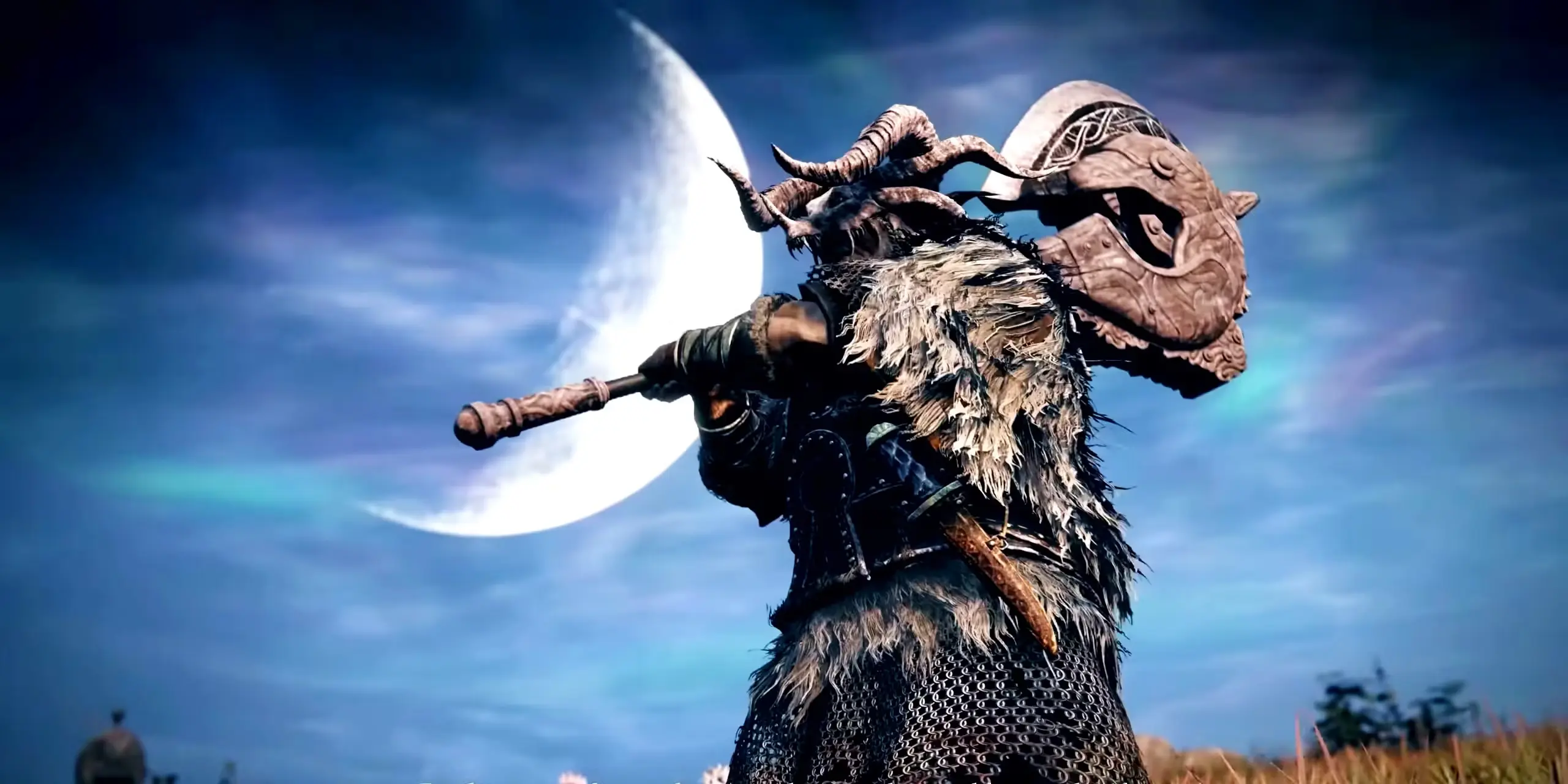 A picture containing the Nightfarer Raider from the game Elden Ring Nightreign