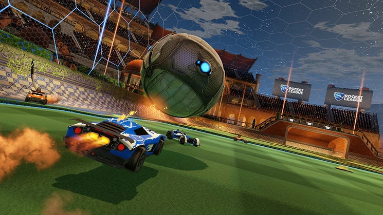Rocket league game play rocket league cross play gameplay de Rocket League, Rocket League en crossplay