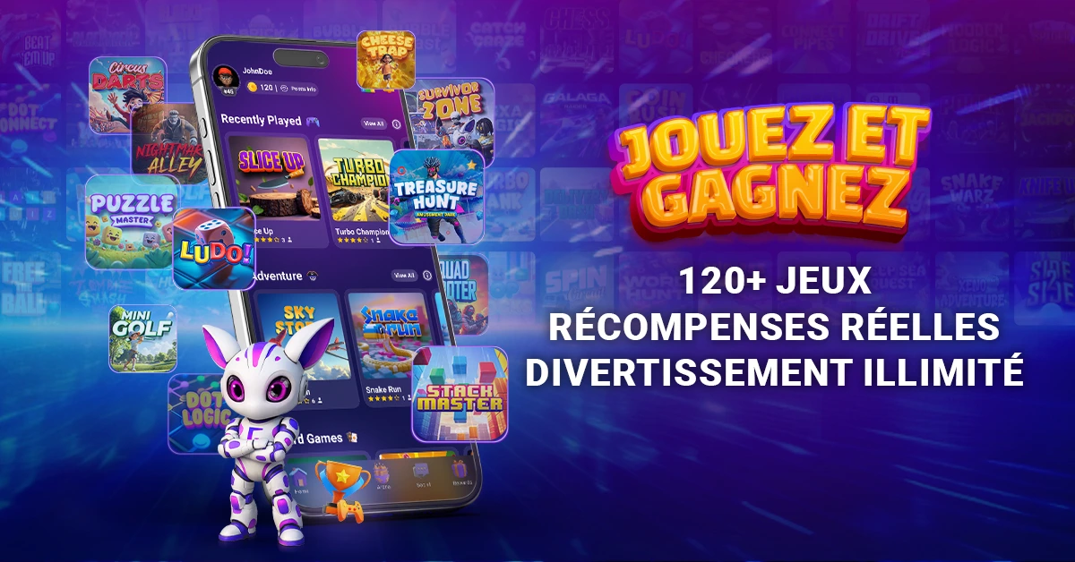Progressez sur Exscape : jouez quotidiennement, Mode Difficile, passez Premium et remportez des prix réels.